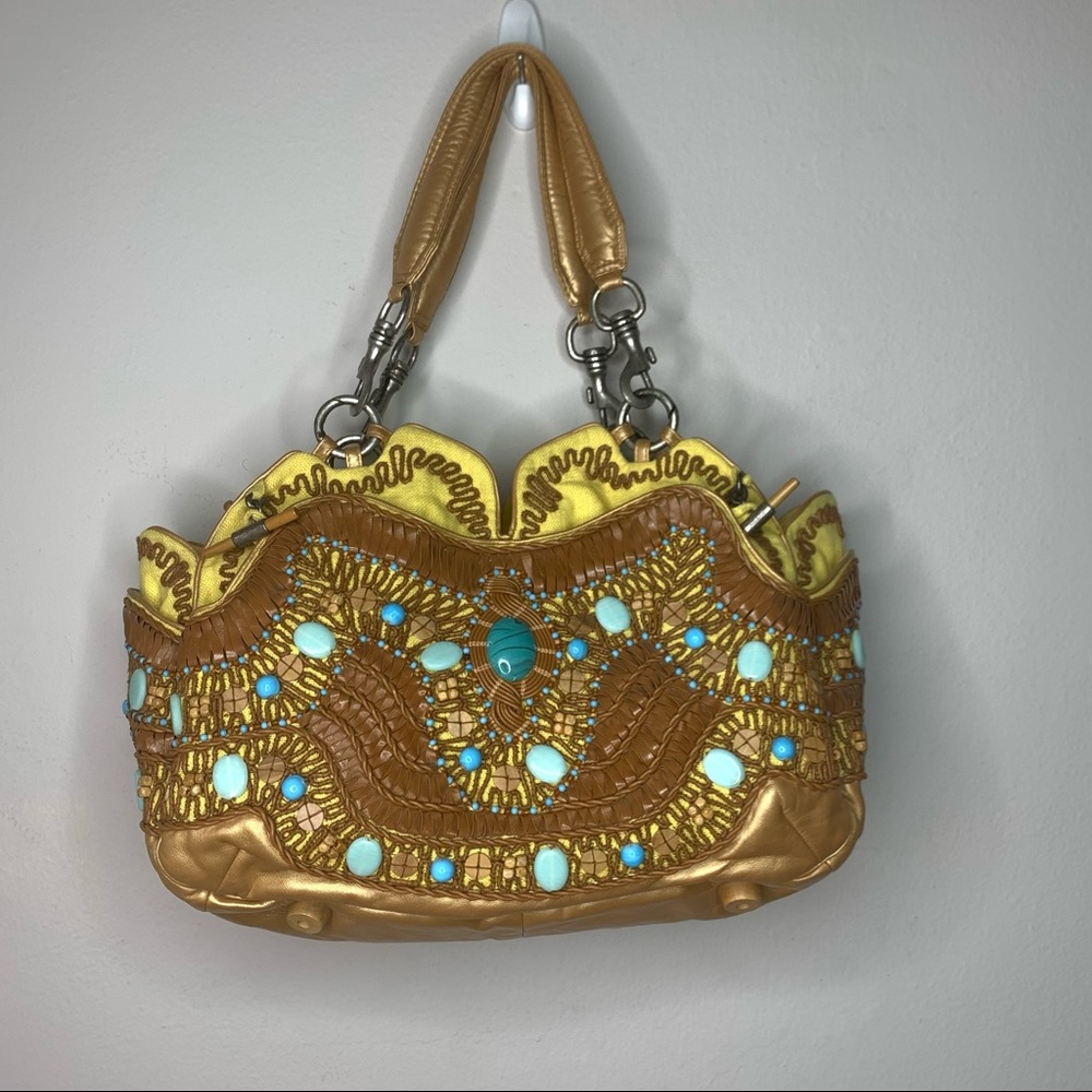 Jamin Puech Multicolor Embellished Shoulder Bag